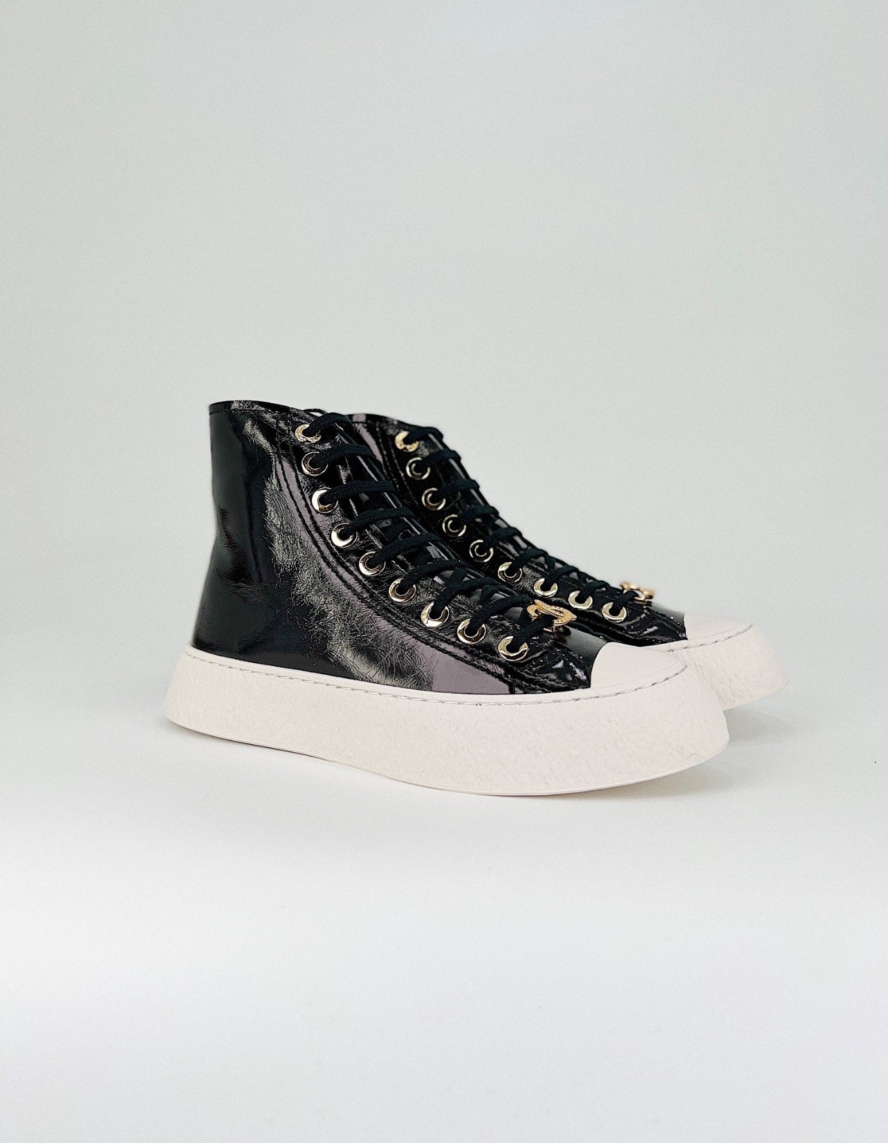 Chanel High Top Sneakers